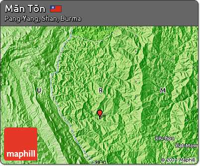 Political Map of Mān Tōn