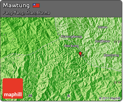 Political Map of Mawtung
