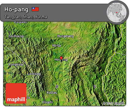 Satellite Map of Ho-pang