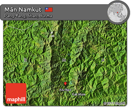 Satellite Map of Mān Namkut