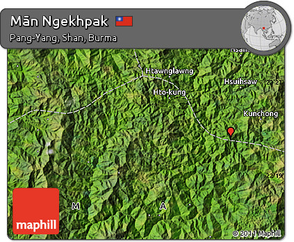 Satellite Map of Mān Ngekhpak