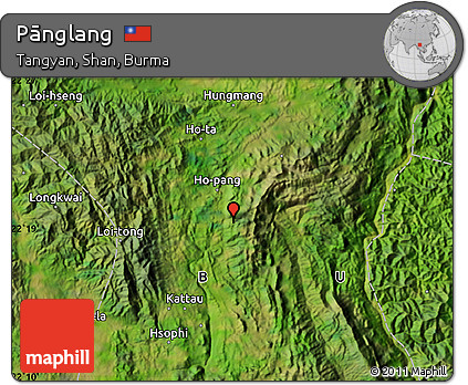 Satellite Map of Pānglang
