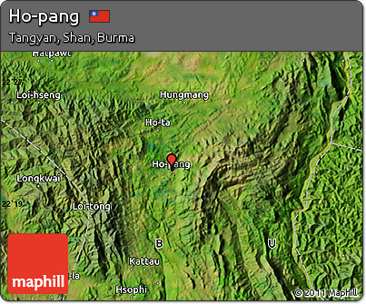 Satellite Map of Ho-pang