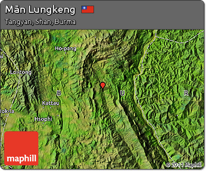 Satellite Map of Mān Lungkeng