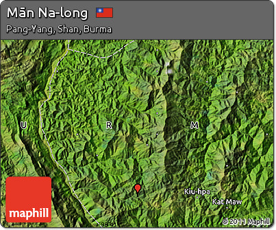 Satellite Map of Mān Na-long