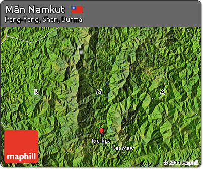 Satellite Map of Mān Namkut