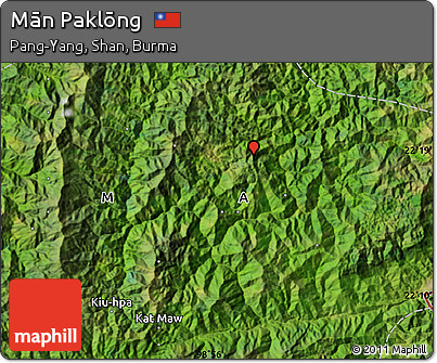 Satellite Map of Mān Paklōng