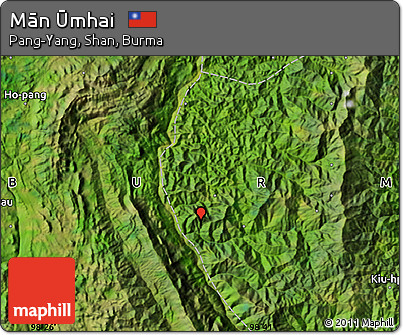 Satellite Map of Mān Ūmhai