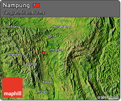 Satellite Map of Nampung