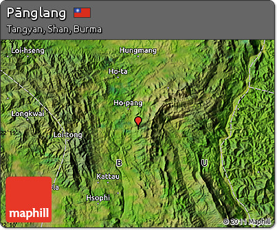 Satellite Map of Pānglang