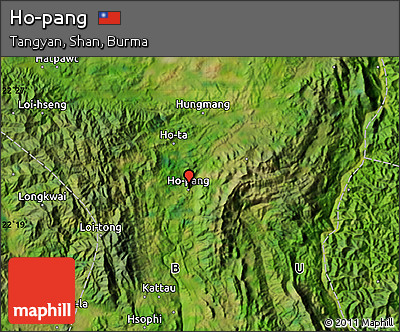 Satellite Map of Ho-pang