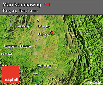 Satellite Map of Mān Kunmawng