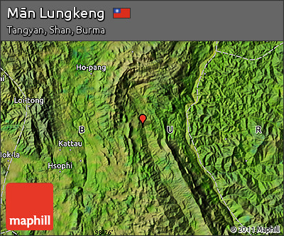 Satellite Map of Mān Lungkeng