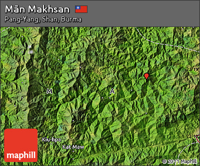Satellite Map of Mān Makhsan