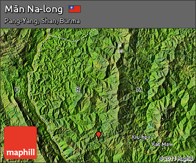 Satellite Map of Mān Na-long