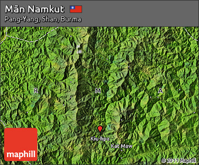 Satellite Map of Mān Namkut