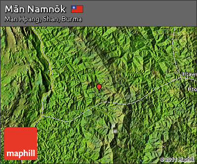 Satellite Map of Mān Namnōk
