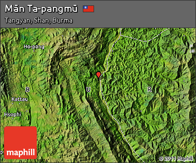 Satellite Map of Mān Ta-pangmū