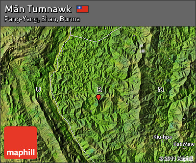 Satellite Map of Mān Tumnawk