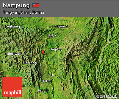 Satellite Map of Nampung