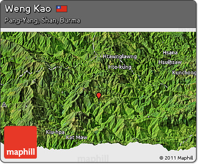 Satellite Panoramic Map of Weng Kao