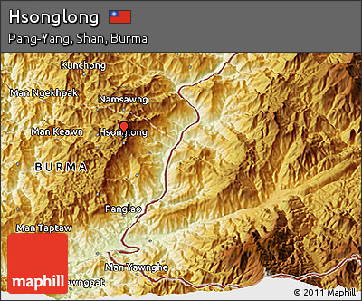 Physical 3D Map of Hsonglong