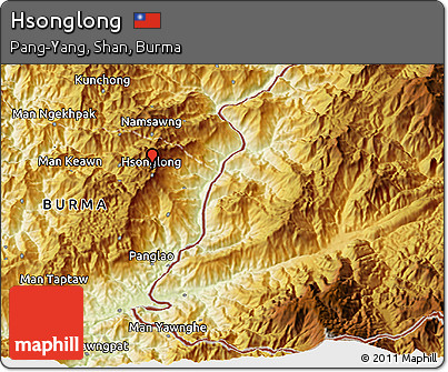 Physical 3D Map of Hsonglong