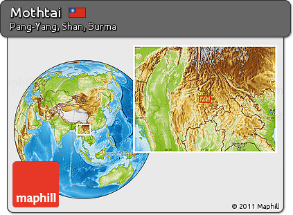 Physical Location Map of Mothtai