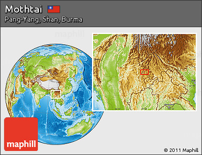 Physical Location Map of Mothtai