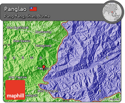 Political Map of Panglao