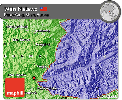 Political Map of Wān Nalawt