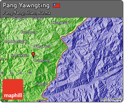 Political Map of Pang Yawngting