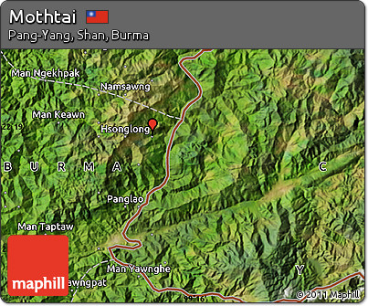 Satellite Map of Mothtai
