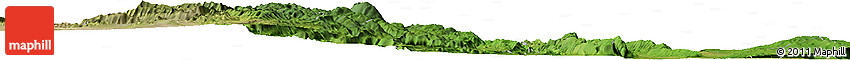 Satellite Horizon Map of the Area around 22° 23' 25" N, 99° 22' 30" W
