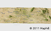 Satellite Panoramic Map of the area around 22° 53' 22" N, 101° 4' 29" W
