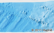 Physical 3D Map of the area around 22° 53' 22" N, 107° 52' 30" W