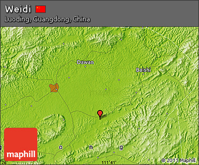 Physical Map of Weidi