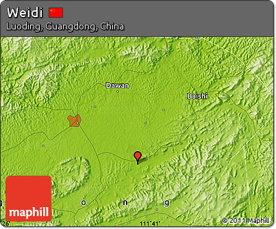 Physical Map of Weidi