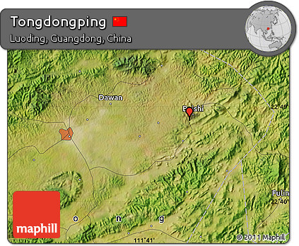 Satellite Map of Tongdongping