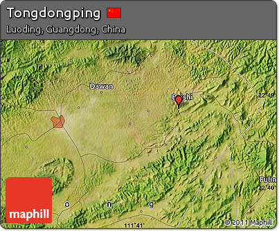 Satellite Map of Tongdongping