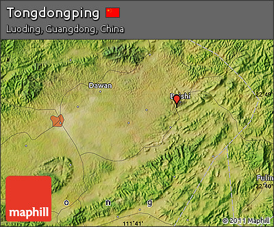 Satellite Map of Tongdongping