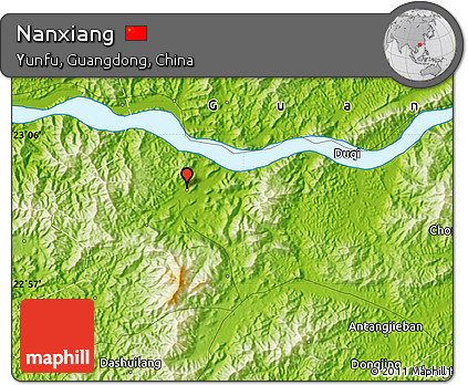 Physical Map of Nanxiang