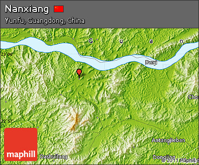 Physical Map of Nanxiang