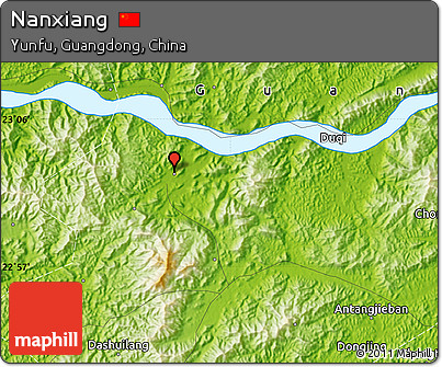 Physical Map of Nanxiang