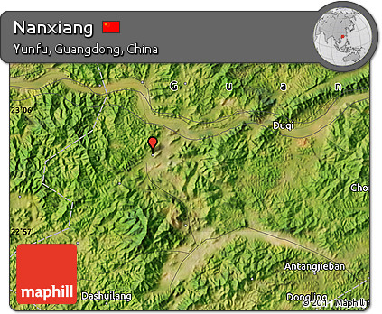 Satellite Map of Nanxiang