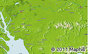 Physical Map of Shatian