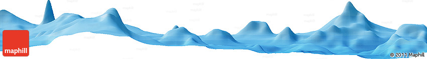 Political Horizon Map of the Area around 22° 53' 22" N, 142° 1' 30" E