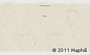 Shaded Relief 3D Map of the area around 22° 53' 22" N, 2° 28' 30" W