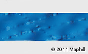 Physical Panoramic Map of the area around 22° 53' 22" N, 58° 34' 30" W
