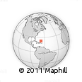 Outline Map of the Area around 22° 53' 22" N, 67° 55' 30" W, rectangular outline